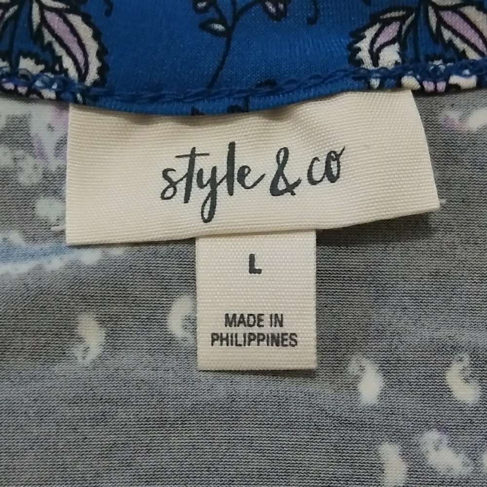 Style & Co. Carefree Blouse WT-2 - Picture 5 of 5